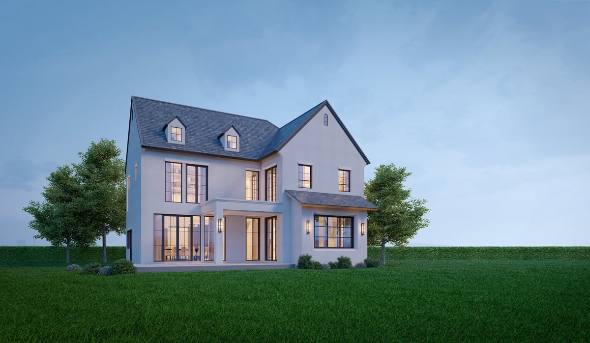 Cottage-style home with fresh exterior